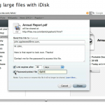 MobileMe, Sharing large files with iDisk - 1