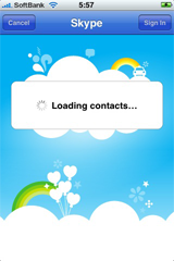 iPhone Skype