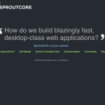 html 5 sproutcore